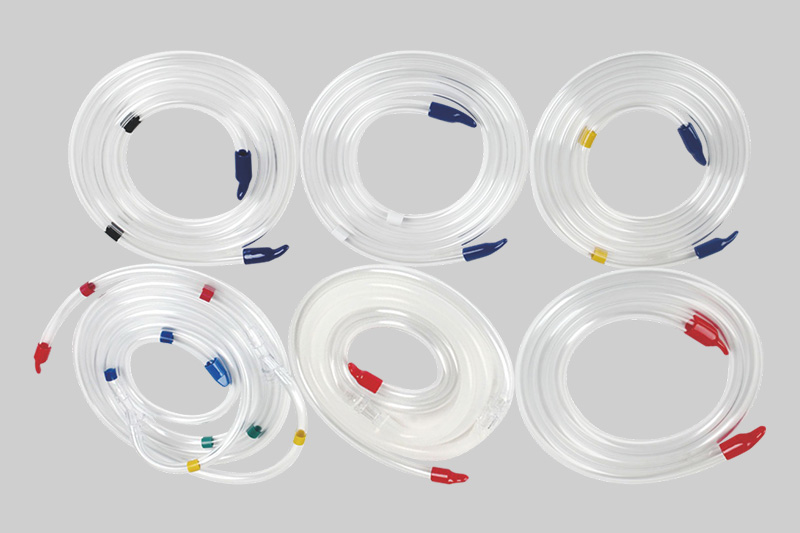 Disposable extracorporeal circulation tubing kit for artific